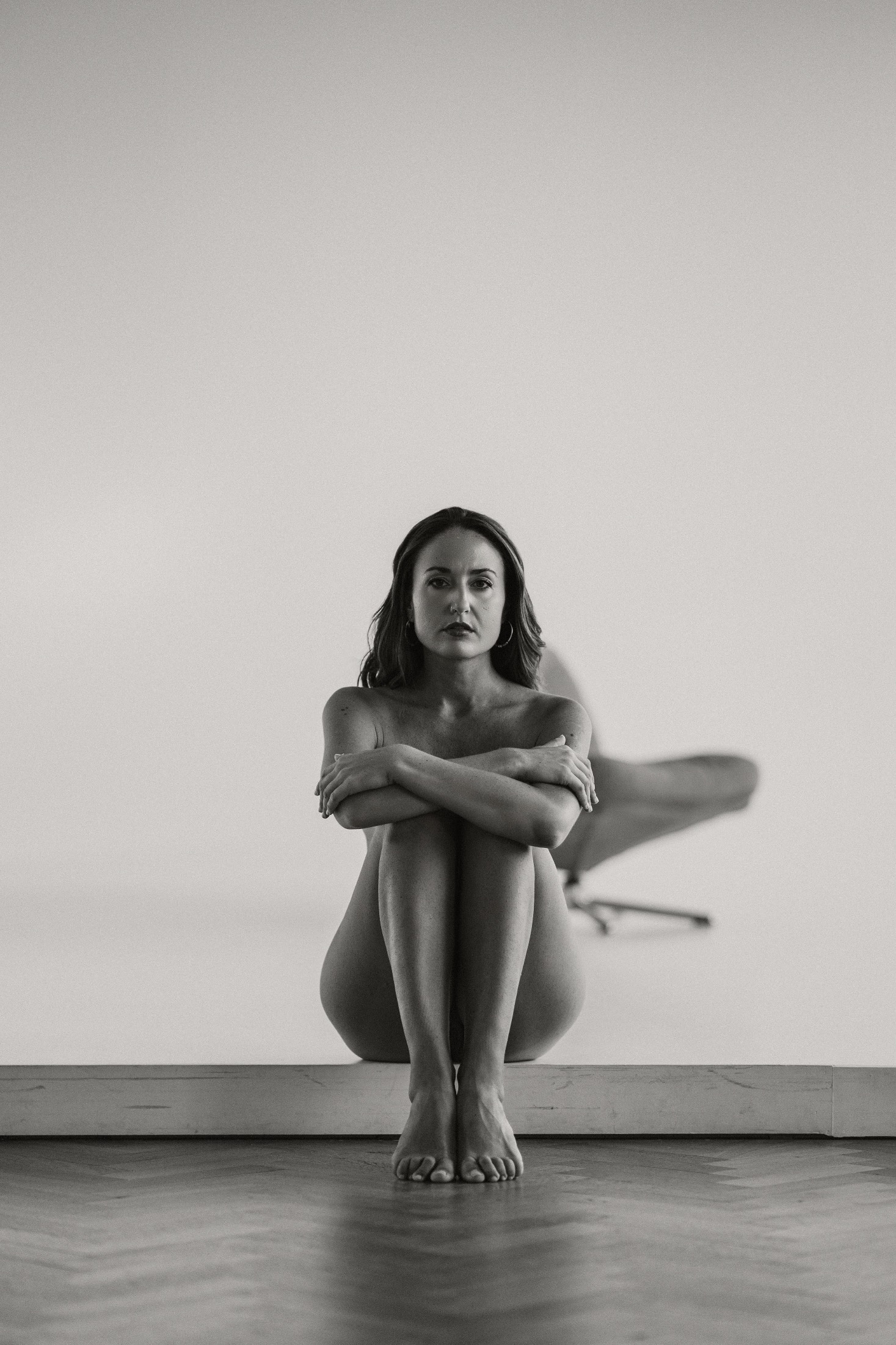 Editorial portrait by Kristof Longo