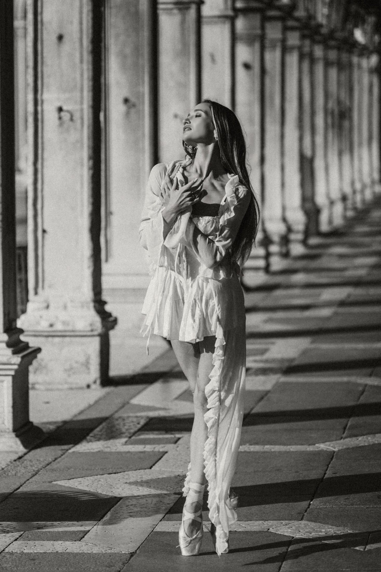 Editorial portrait by Kristof Longo