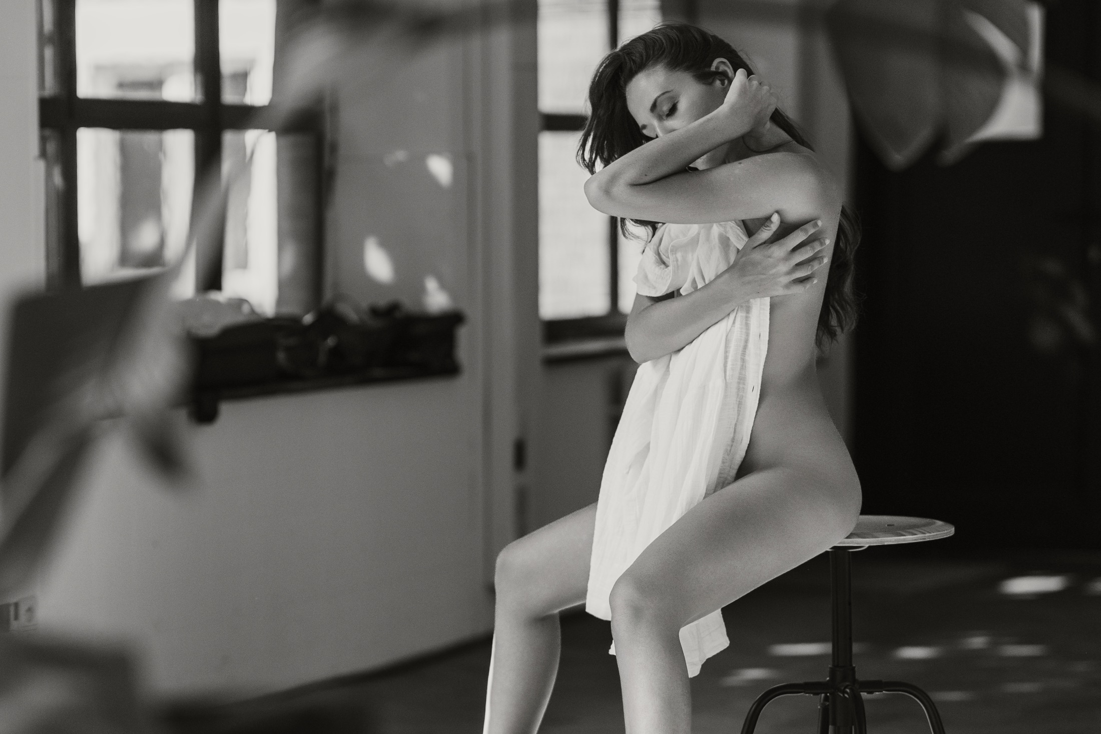 Editorial portrait by Kristof Longo