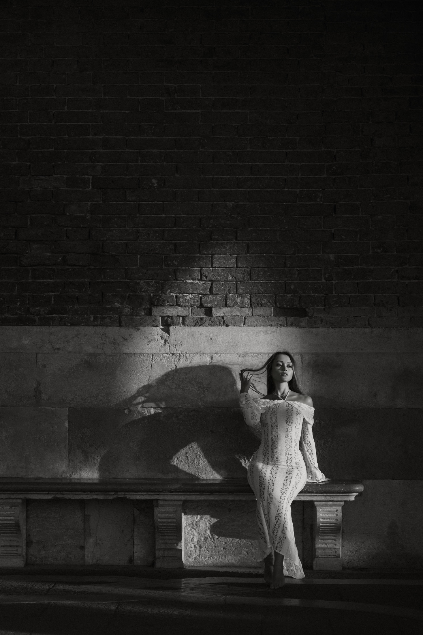 Editorial portrait by Kristof Longo