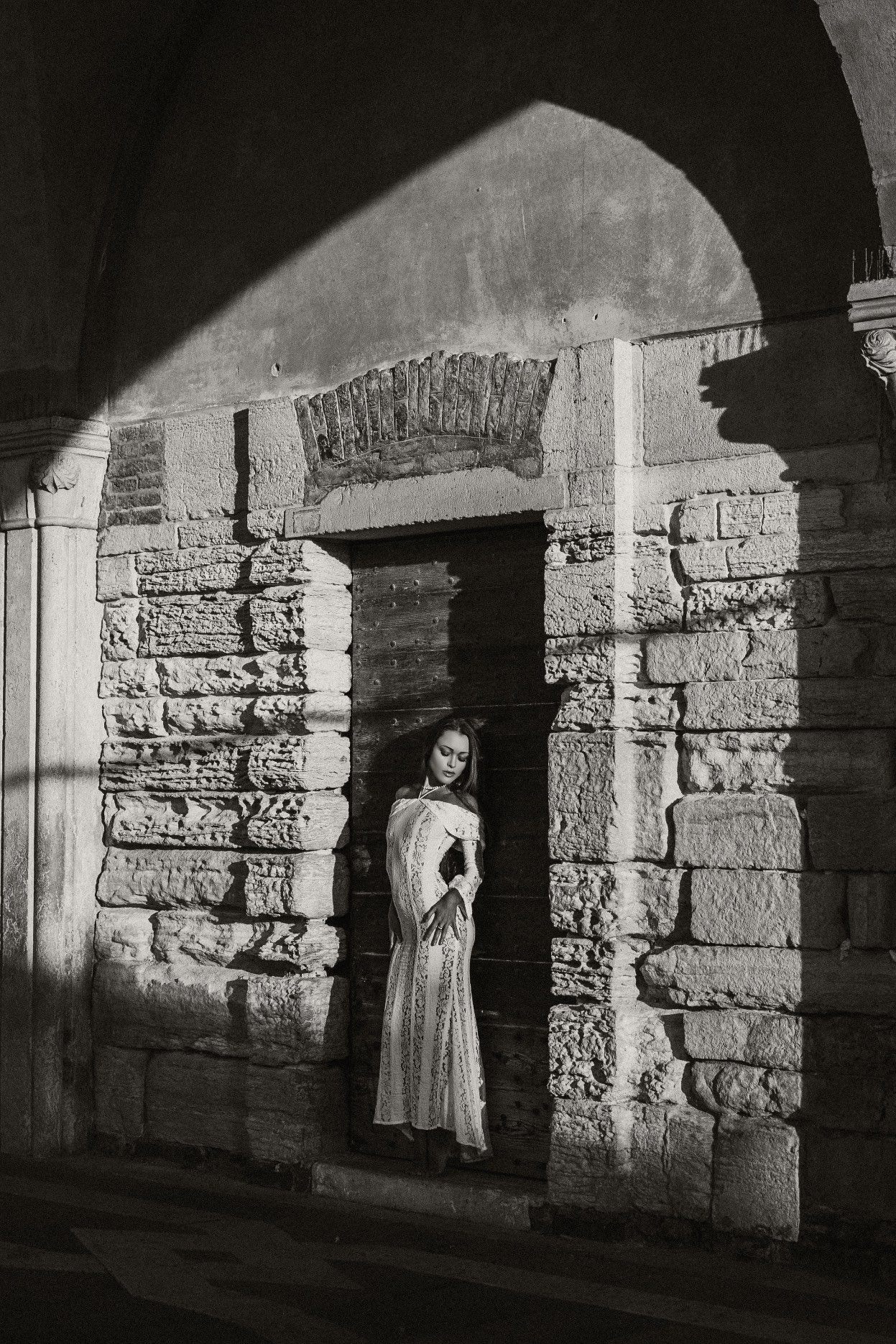 Editorial portrait by Kristof Longo