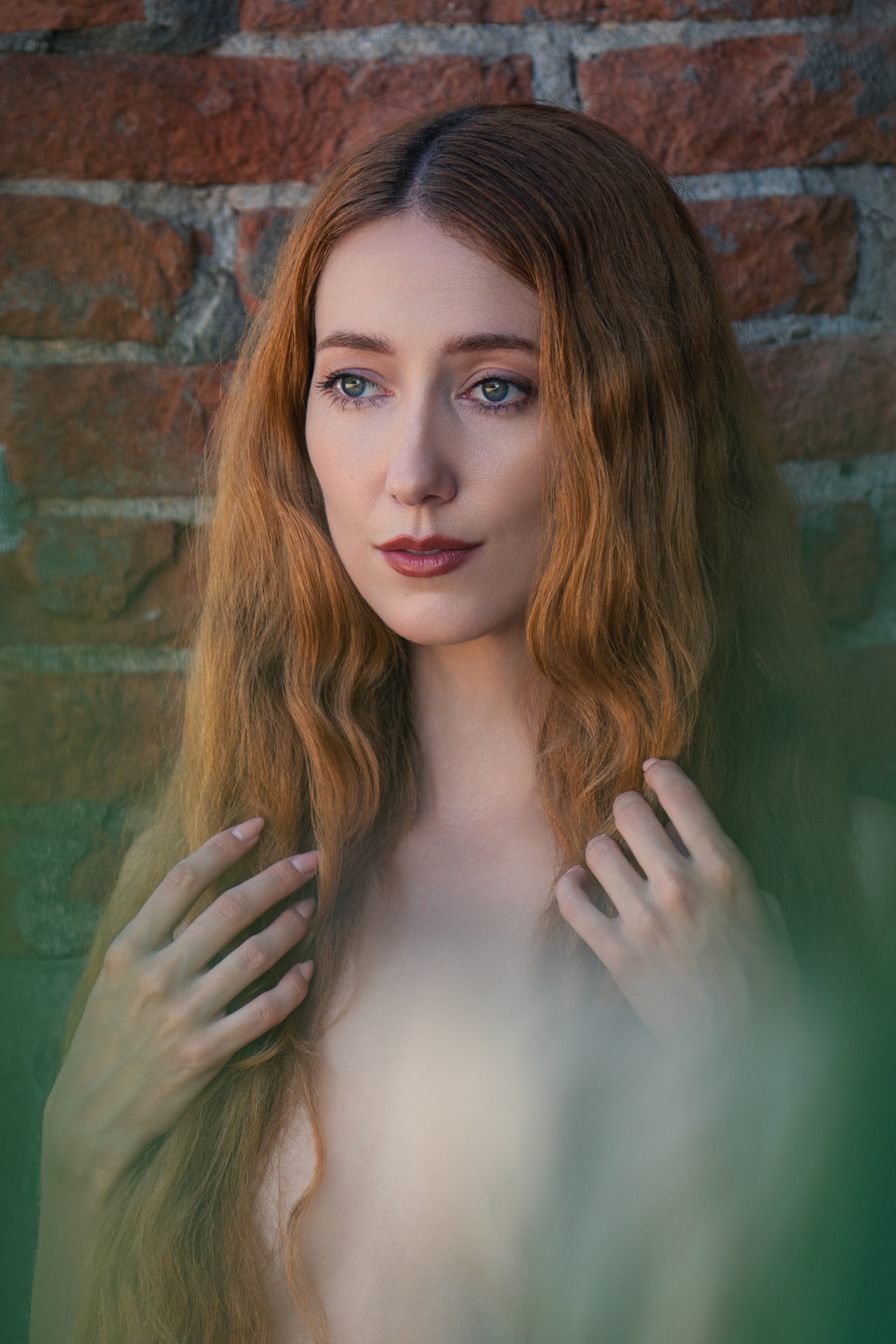 Editorial portrait by Kristof Longo