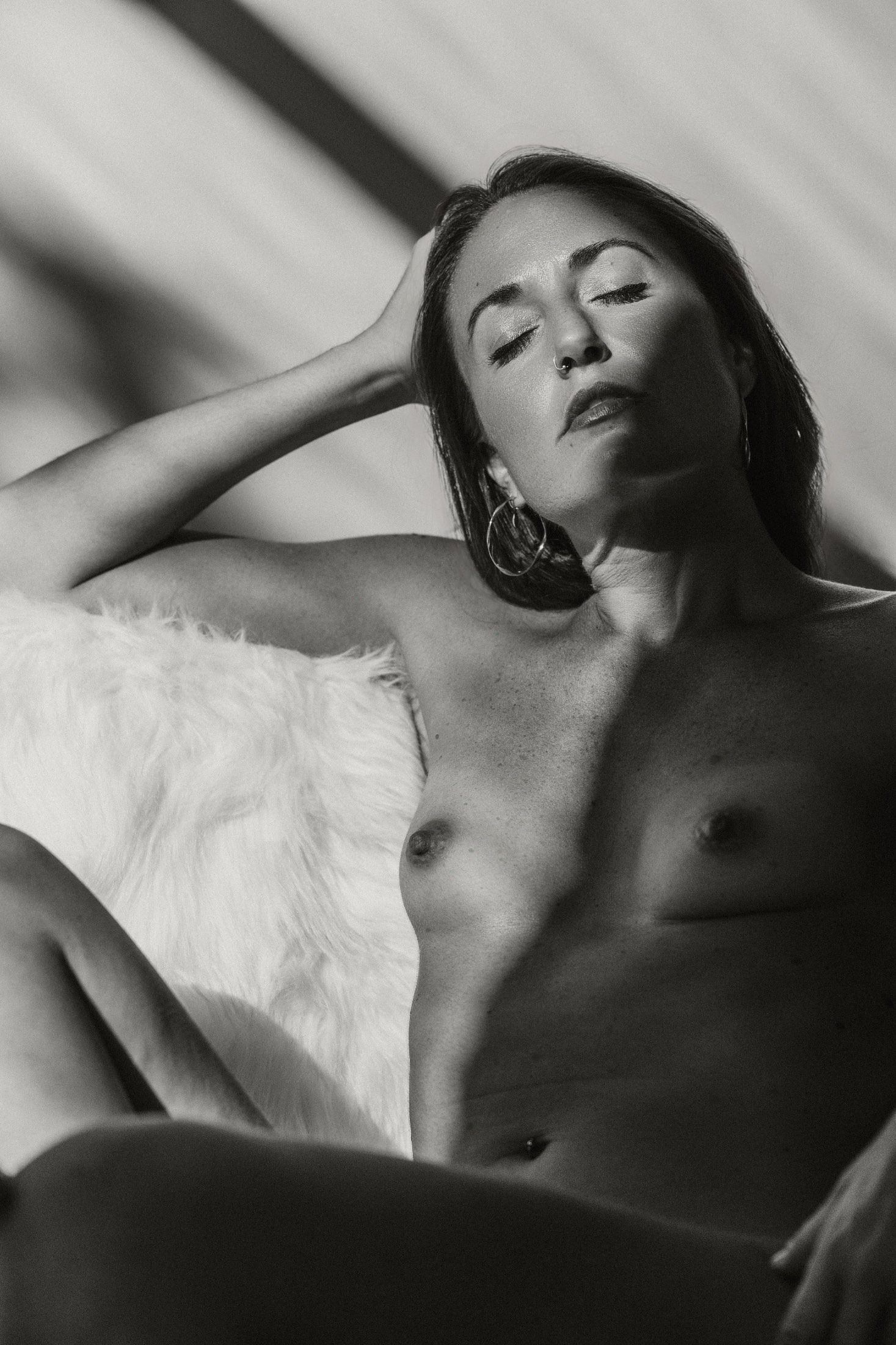 Editorial portrait by Kristof Longo
