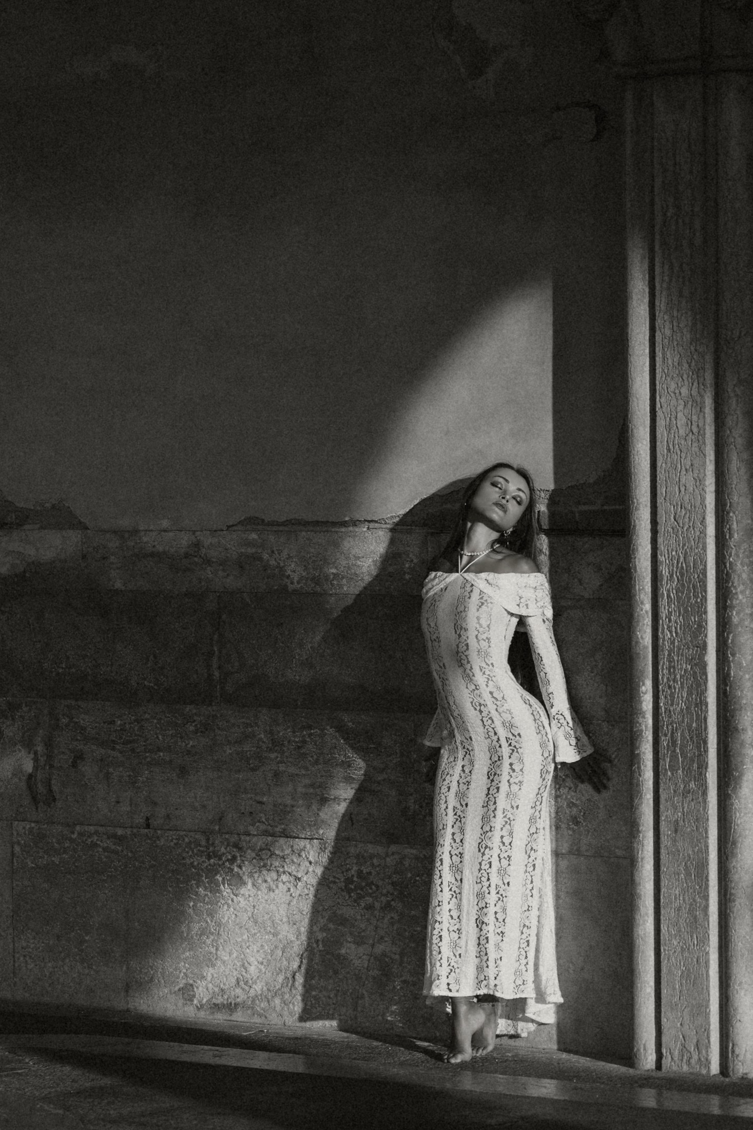 Editorial portrait by Kristof Longo